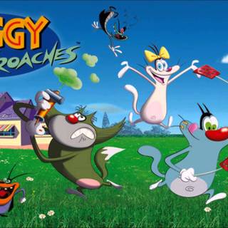 Oggy and the Cockroaches wallpaper