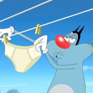 Oggy and the Cockroaches wallpaper