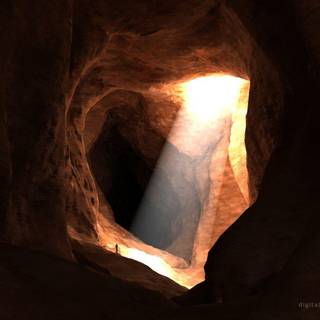 Cavern wallpaper