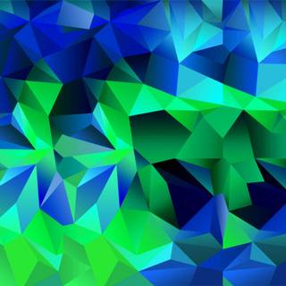 Blue and green wallpaper