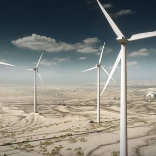 Wind energy wallpaper