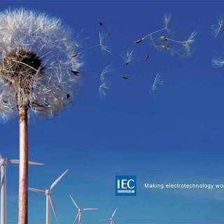 Wind energy wallpaper