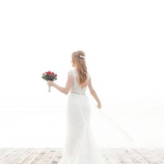 Wedding dress wallpaper