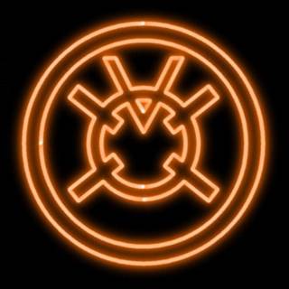 Orange Lantern wallpaper