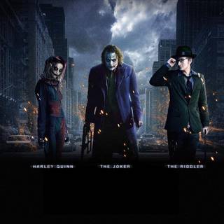 Batman and Harley Quinn wallpaper