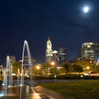 Boston city wallpaper