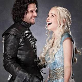 Jon Snow and Daenerys wallpaper