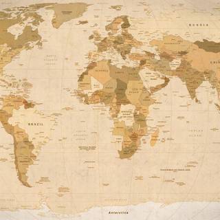 World map HD wallpaper