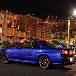 Nissan R34 wallpaper