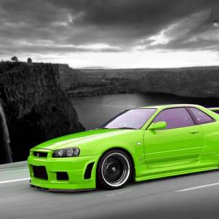 Nissan R34 wallpaper