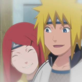 Minato and Kushina wallpaper