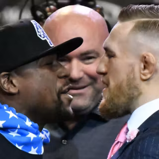 Mayweather vs McGregor fight wallpaper