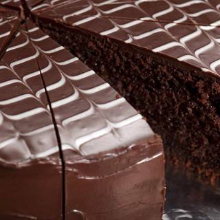 Chocolate cake wallpaper