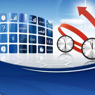 Stock market wallpaper