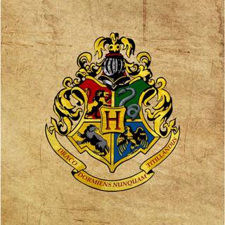 Hogwarts logo wallpaper