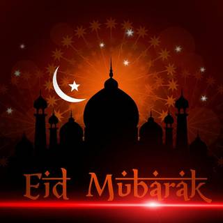 Eid Mubarak HD wallpaper