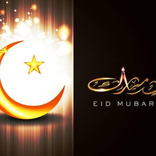 Eid Mubarak HD wallpaper