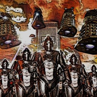 Cyberman HD wallpaper