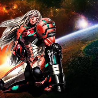 Metroid: Samus Returns wallpaper