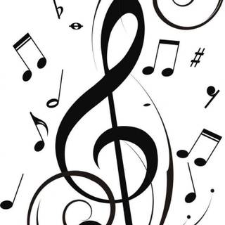 Musical symbols wallpaper