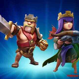 Clash Royale King wallpaper