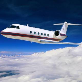 Private jet wallpaper