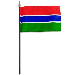 Gambia flag wallpaper