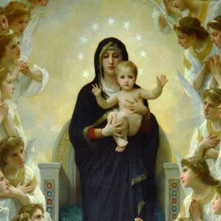 Mother Mary HD wallpaper