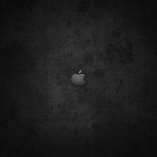 Apple black wallpaper