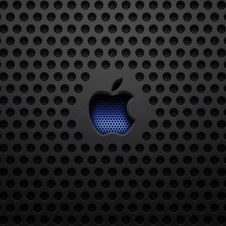 Apple black wallpaper