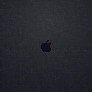 Apple black wallpaper