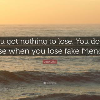 Fake friends wallpaper