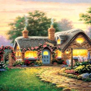 Cottages wallpaper