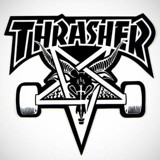 Thrasher logo wallpaper