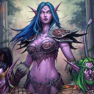Tyrande Whisperwind wallpaper