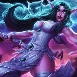 Tyrande Whisperwind wallpaper