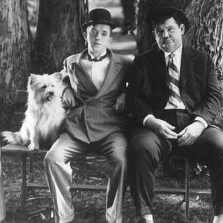 Laurel and Hardy wallpaper