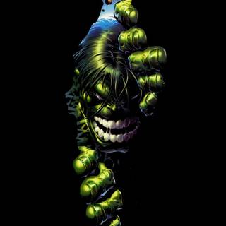 Hulk logo wallpaper