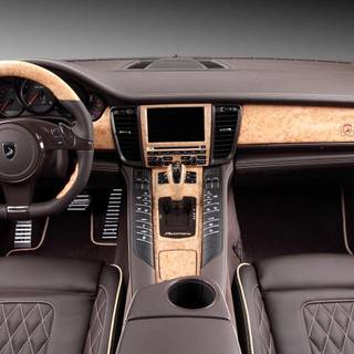 Car interior wallpaper