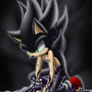 Dark Sonic wallpaper