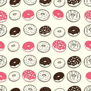 Doughnuts wallpaper