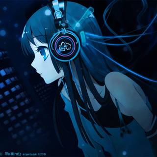 Anime DJ wallpaper