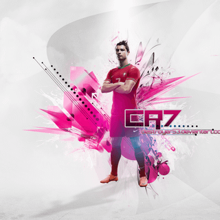 CR7 logo wallpaper