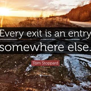 Exit wallpaper
