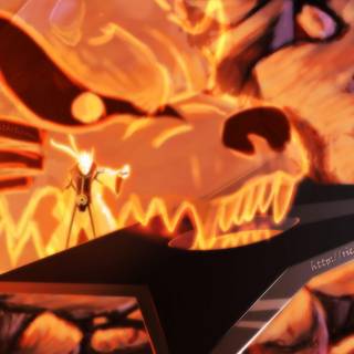 Naruto Kyūbi Mode wallpaper