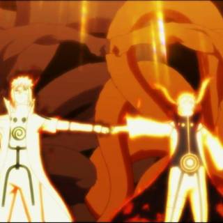 Naruto Kyūbi Mode wallpaper