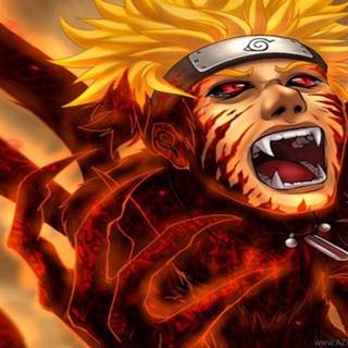 Naruto Kyūbi Mode wallpaper