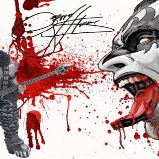 Kiss desktop wallpaper