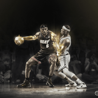 Lebron vs kobe wallpaper