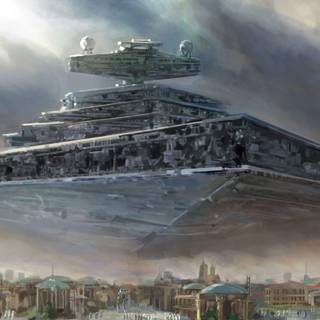 Star Wars ships wallpaper